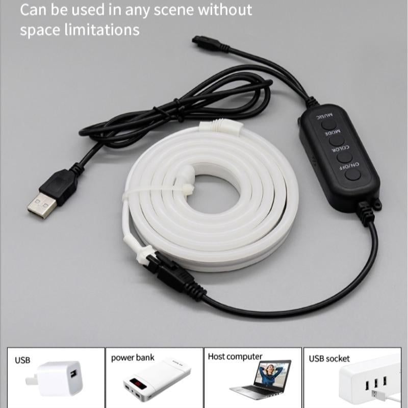 VividGlow - Customizable LED Light Strip via APP