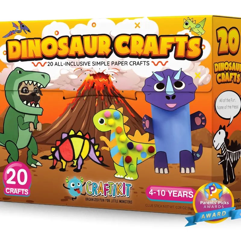 CraftJoy – 20-in-1 Kids Craft Activity Box
