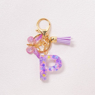 CharmKey – Personalized Initial Letter Keychain