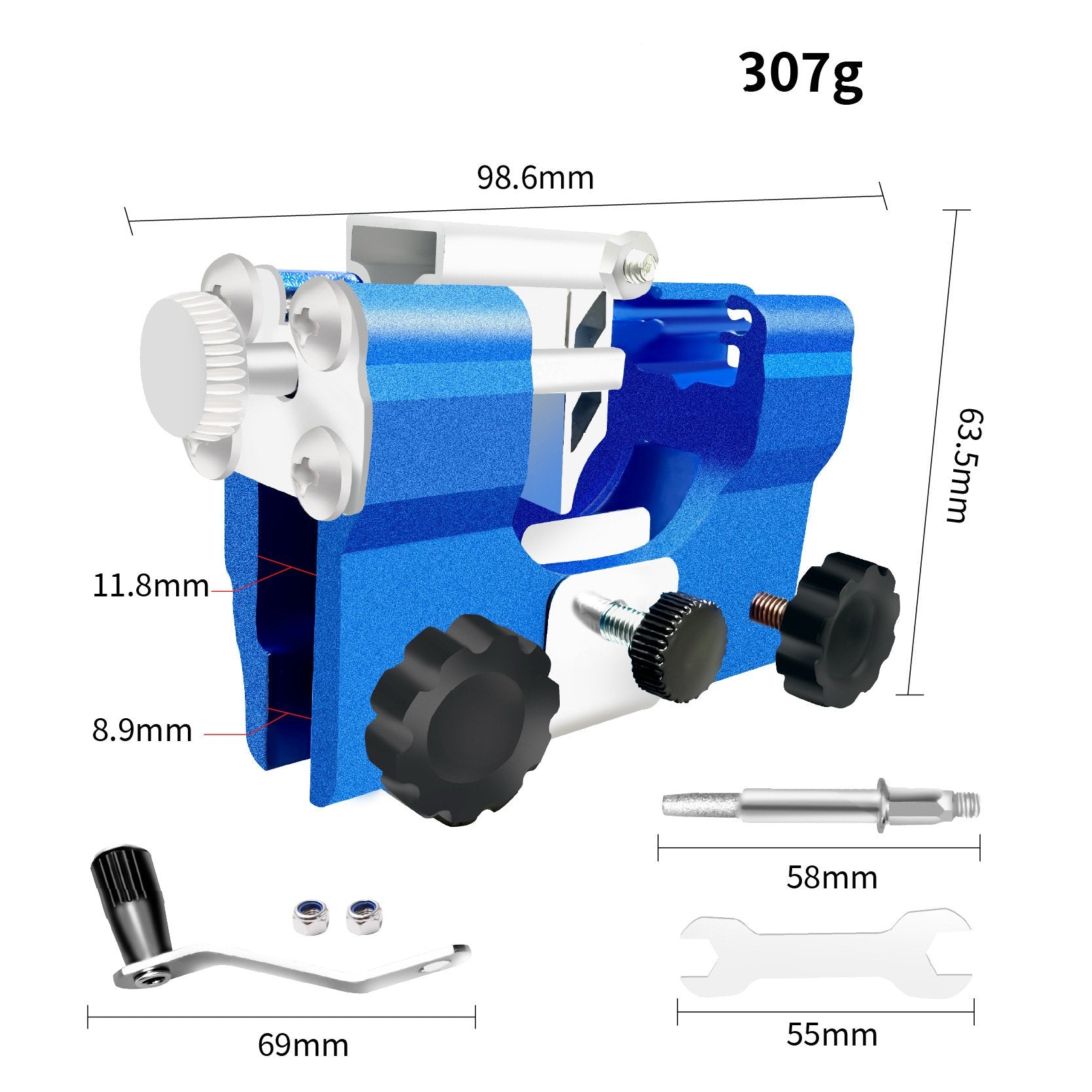 EdgeMaster – Portable Chainsaw Blade Sharpener