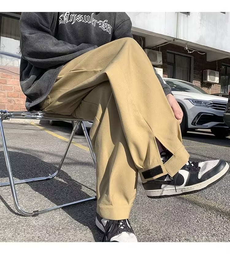 CasualVibe - Soft Elastic Waist Pants