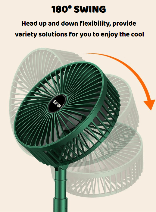 ChillWave - Foldable Fan for Home & Travel