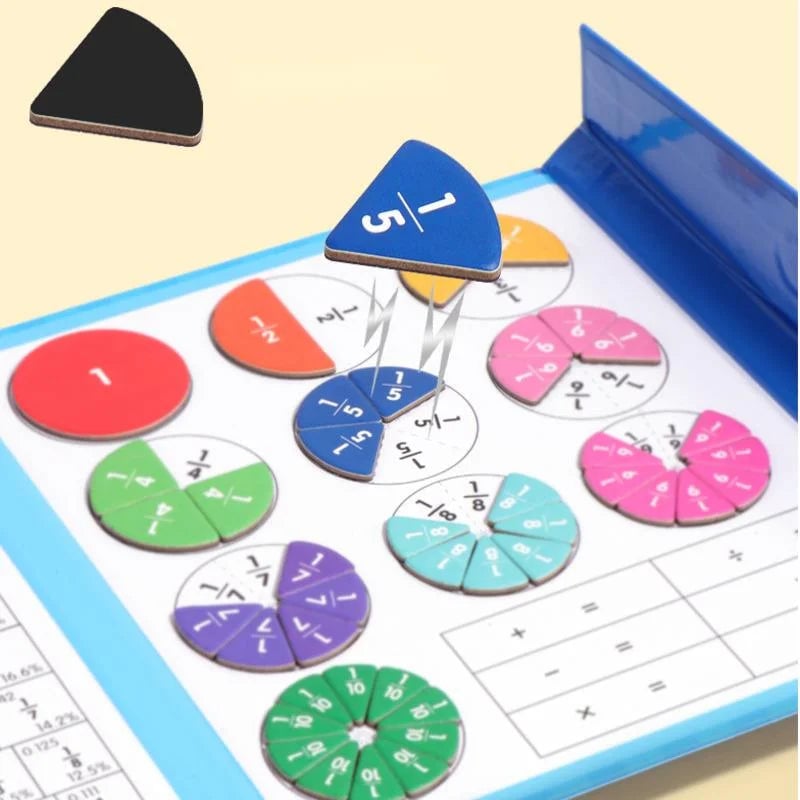 MagnaMath | Interactive Fraction Puzzle for Kids