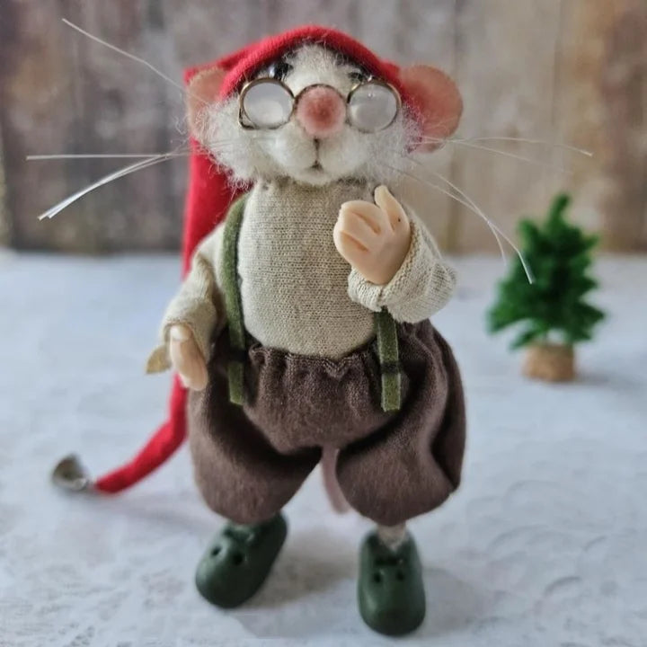 WhiskerWool - Needle Felted Mouse