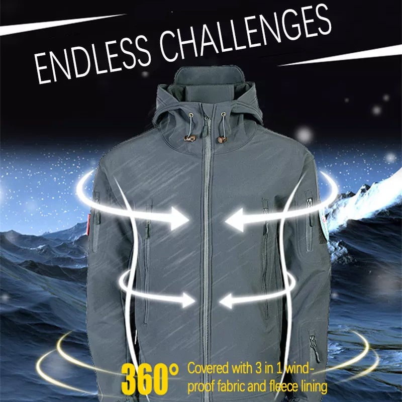 TrailBlaze - Windproof & Waterproof Outdoor Jacket