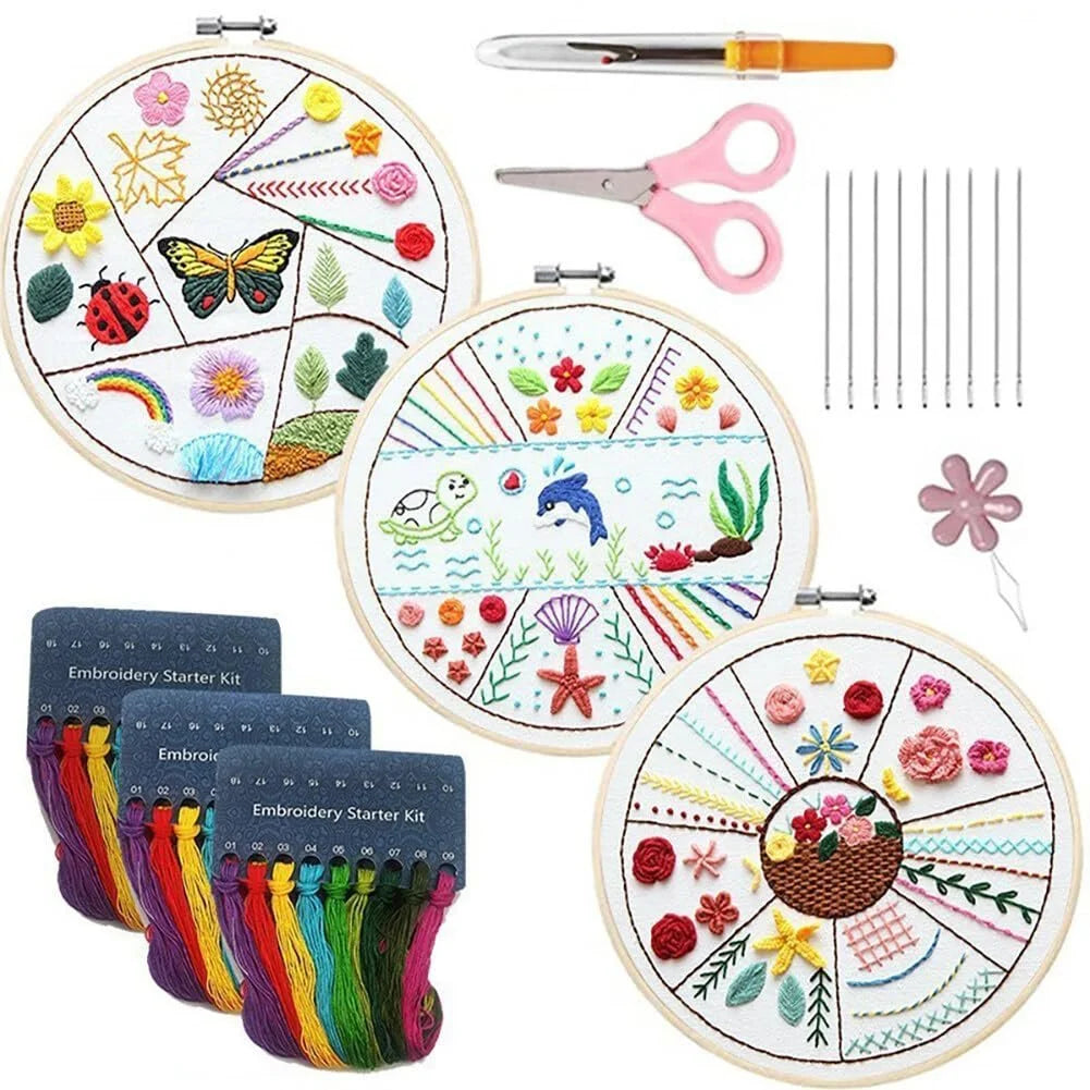 StitchCraft – Embroidery Starter Kit