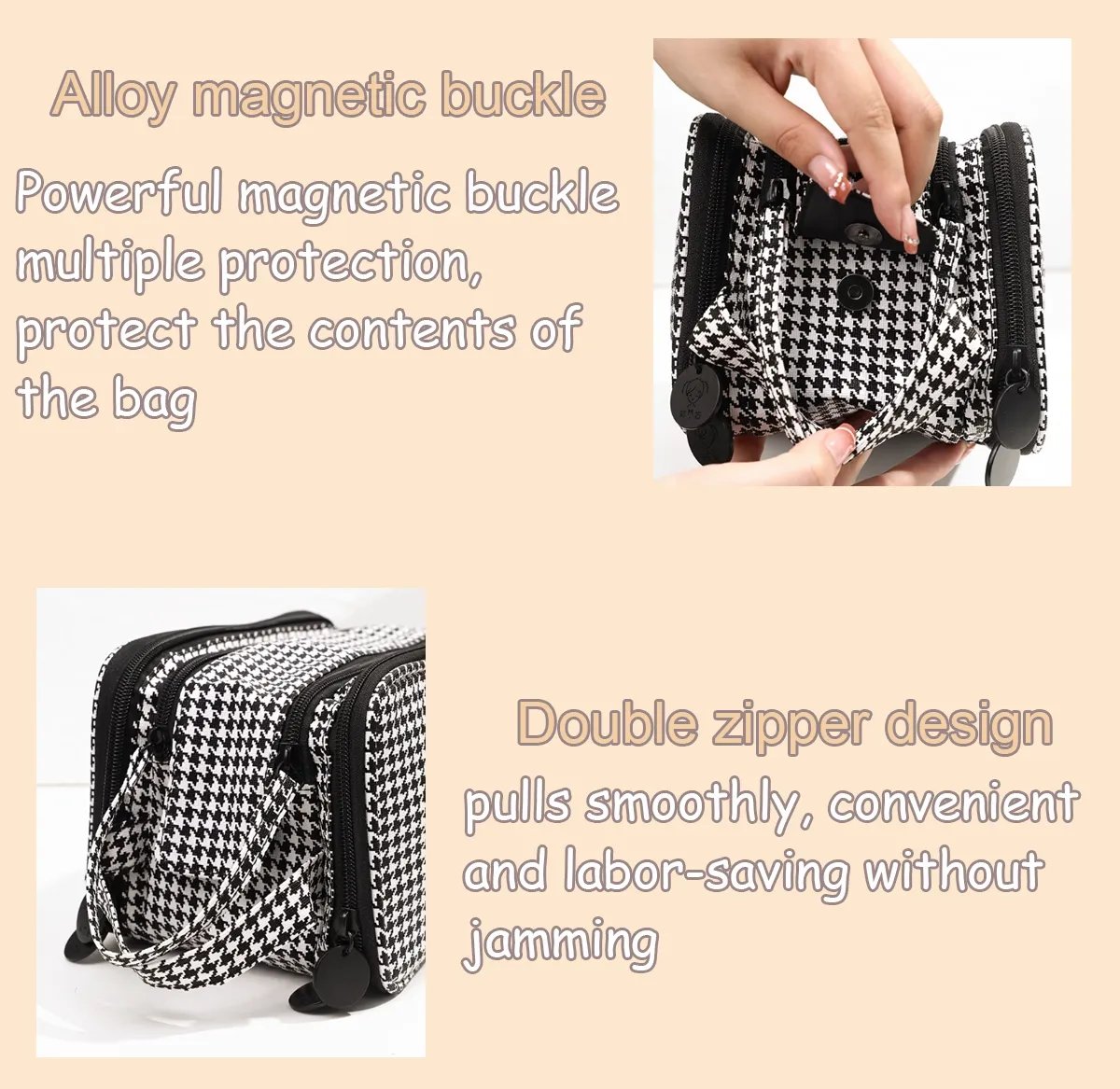 GLAMEDGE - Multifunctional Makeup & Accessory Bag