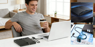 FusionDrive – 7-in-1 External USB DVD/Blu-ray Drive