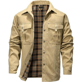 TimberRidge - Cozy Plaid Cold-Weather Jacket