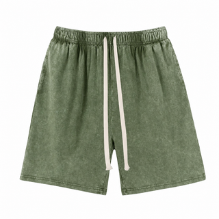 RetroFlex – Vintage Washed Athletic Sweat Shorts