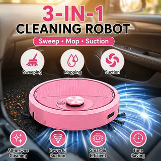 DriveBot – Smart Mini Car Mat Cleaning Vacuum