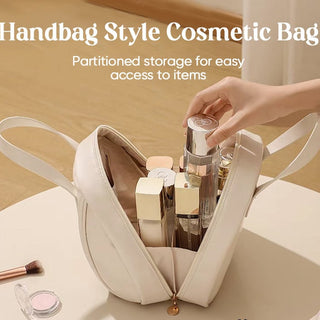 Multi-layered Shell-shaped Cosmetic Bag