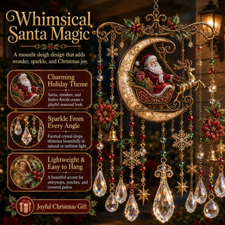 FestivaGlow – Christmas Crystal Wind Chime