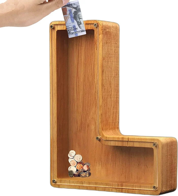 SmoothSaver - Handcrafted Wooden Piggy Bank