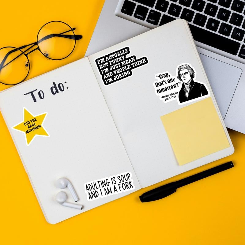 QuirkStick – Sassy And Humorous Sticker Set