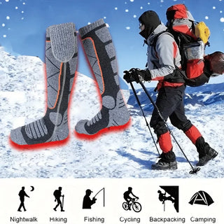 ArcticEase - Premium Heated Socks for Men & Women