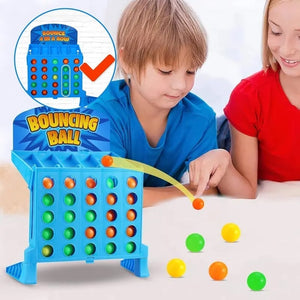 Bounce 4-in-a-Row: The Ultimate Skill-Based Family Challenge