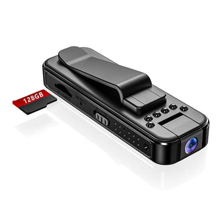 🔥HD 1080P Rechargeable Mini Body Camera With Night Vison&Rotating Lens📷️