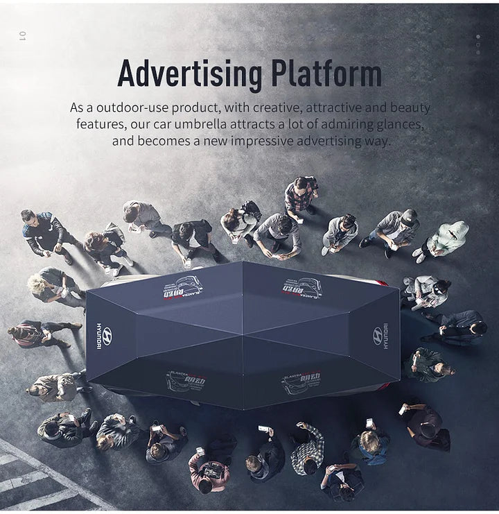 DriveDome – Intelligent Mobile Car Shelter