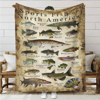 HookedCozy – Fisherman’s Throw Blanket