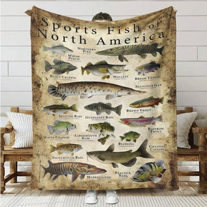 HookedCozy – Fisherman’s Throw Blanket