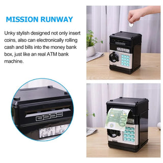 CashVault - Electronic Mini ATM Piggy Bank