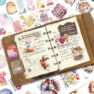 FaithGlow - Inspirational Bible Sticker Set