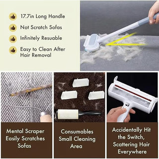 FurSweep – Effortless Pet Hair Remover Brush