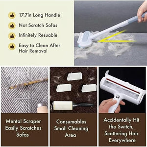 FurSweep – Effortless Pet Hair Remover Brush