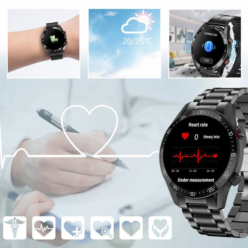 GlucoSense – Smart Health Monitoring Watch