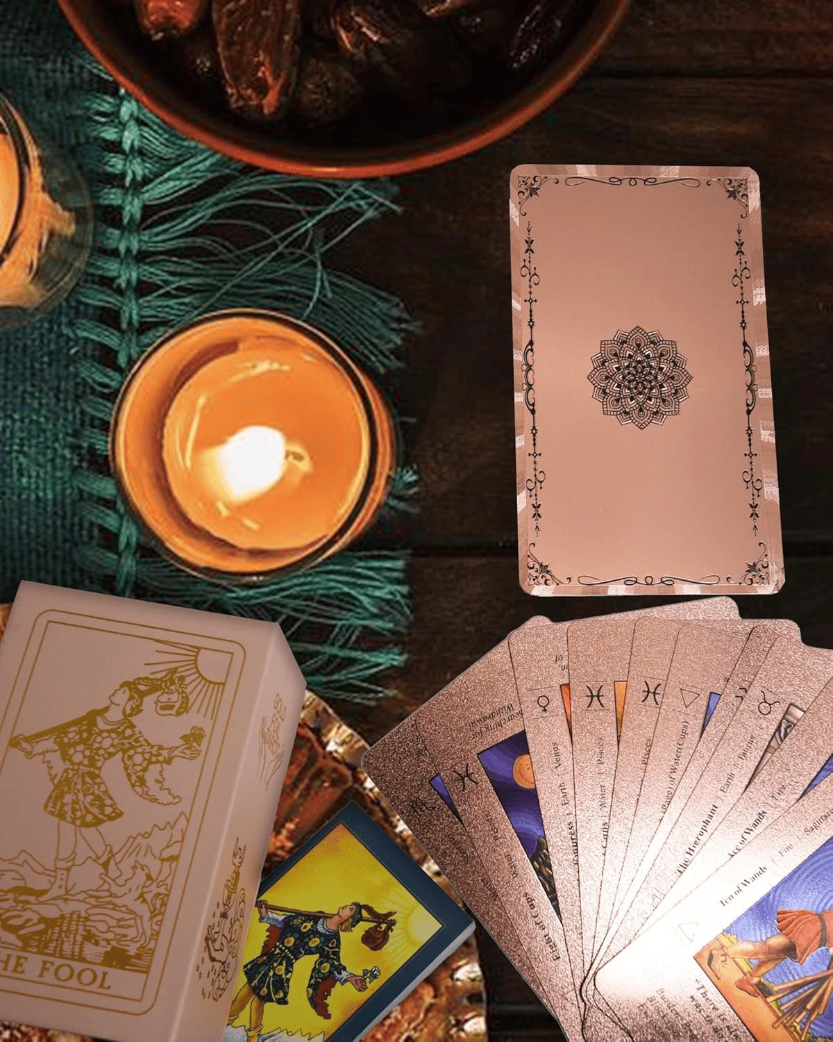 OracleGleam - Luxury Tarot Deck for Beginners & Pros