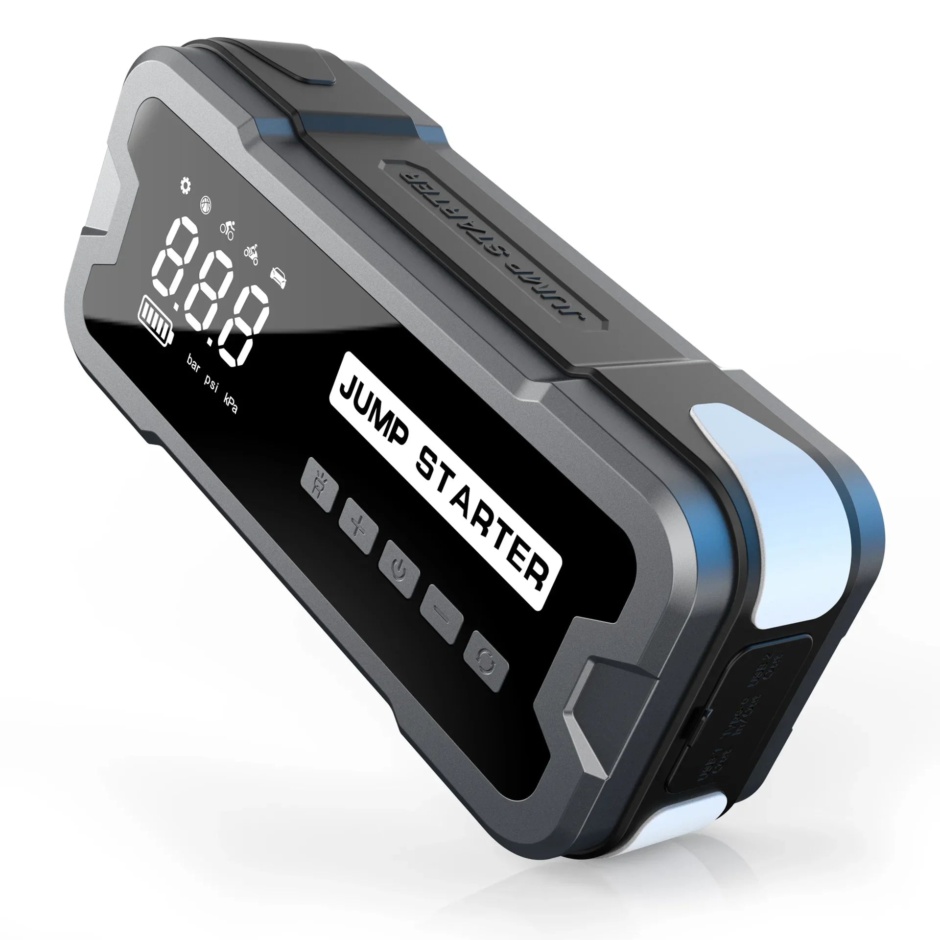 PowerPulse – 4-in-1 Portable Jump Starter Pro