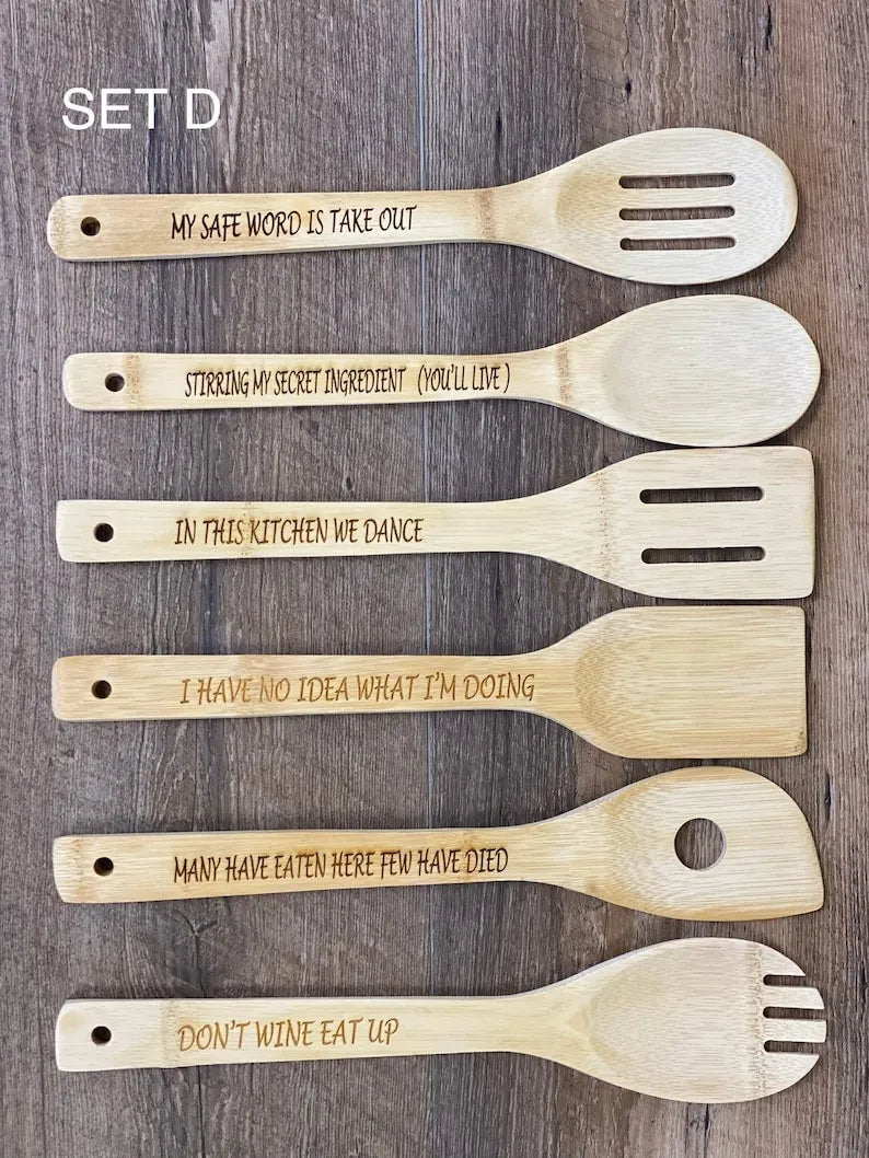 SpoonFun - Ultimate Funny Wooden Spoon Set