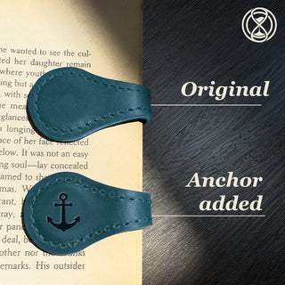 MagniMark -  Multifunctional Magnetic Leather Bookmark