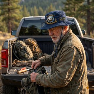 U.S. Navy Veteran Boonie Hat — A Sailor Once, A Sailor Always