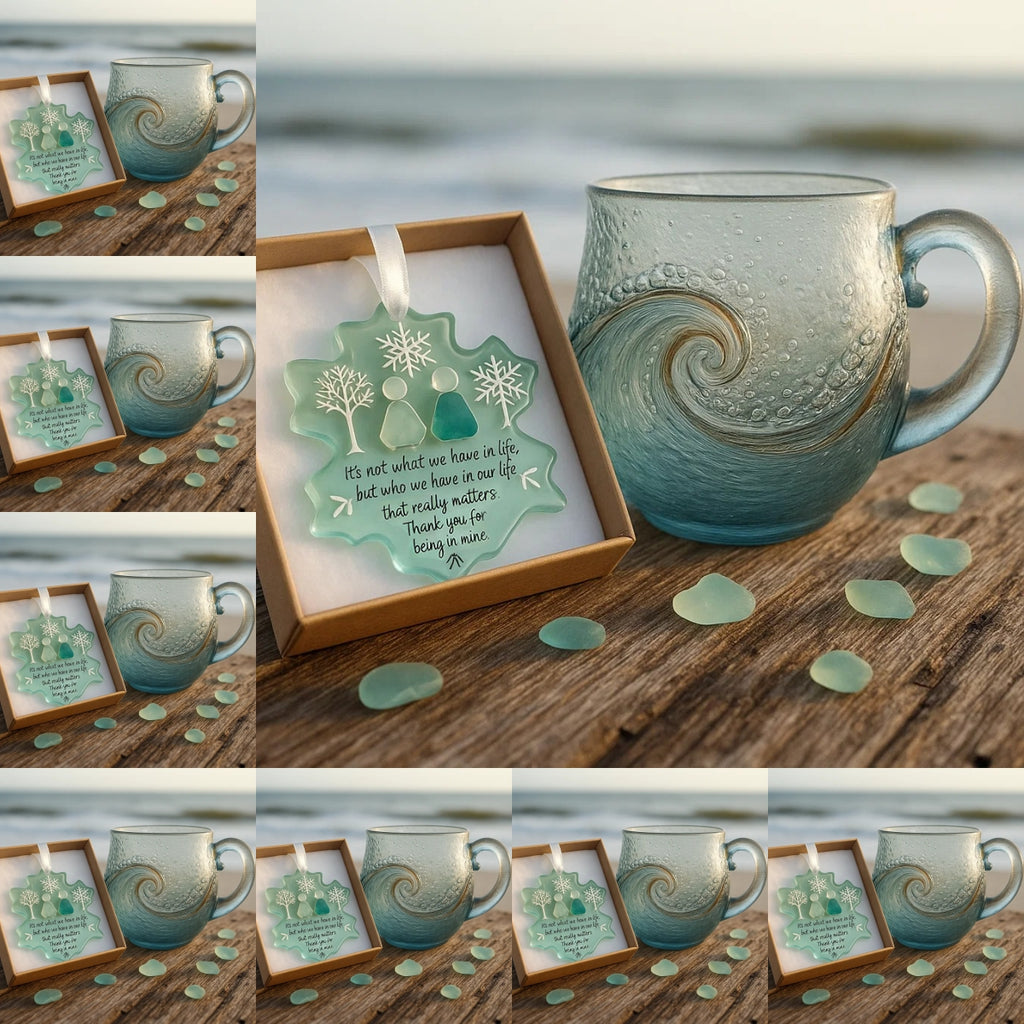 AzureSip - Elegant Ocean-Inspired Drinkware