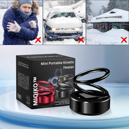 Portable Kinetic Mini Heater Portable Solar Kinetic Heater For Car Air  Freshene~