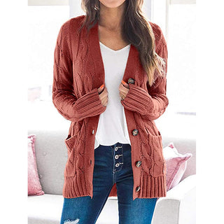 AutumnChic – Women’s Midi Length Knit Sweater
