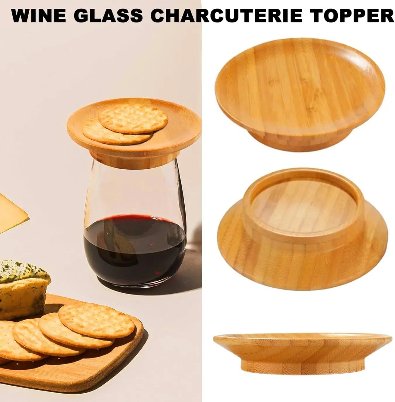 CheesePerch – Wine Glass Topper