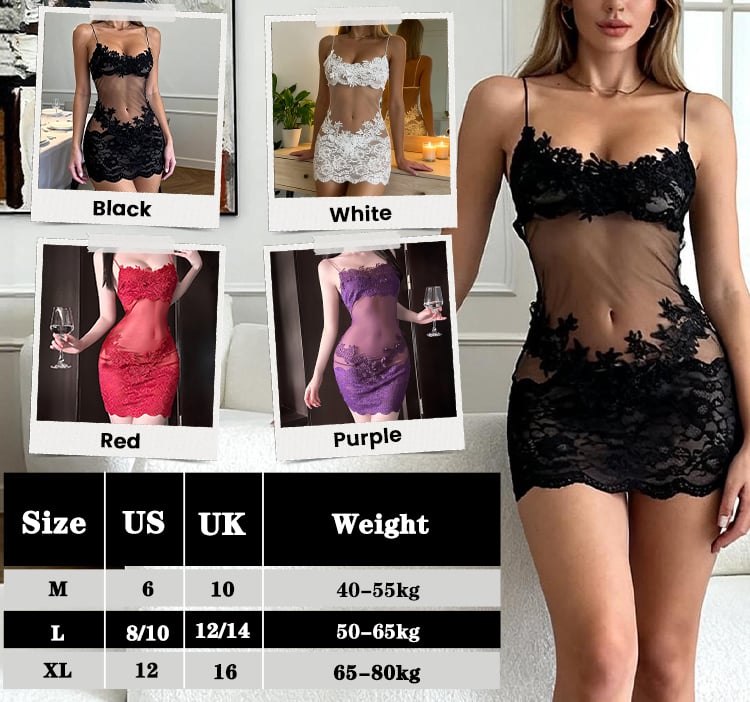 Elysia - Luxe Lace Nightwear