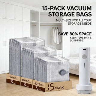 PackMate Air – Portable Vacuum Packing Bag Set