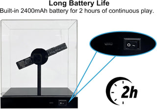 🎁Christmas Special Offer🎅🌲3D Hologram LED Fan Projector