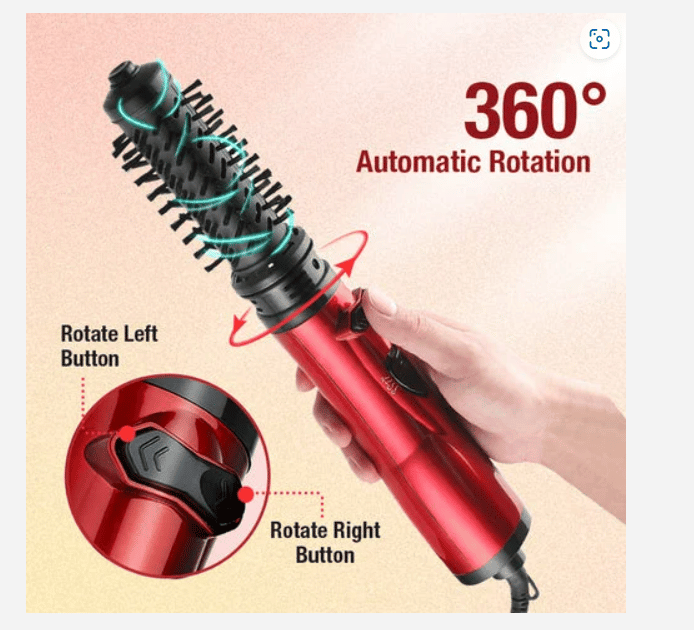 3-in-1 Rotating Hot Air-Hair Styler and Dryer