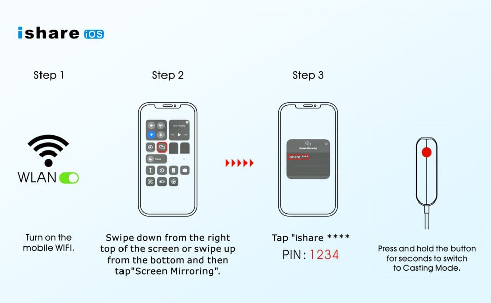 StreamMate - iOS Screen Mirroring Adapter