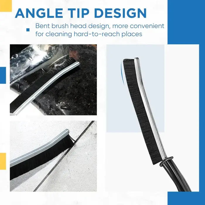 Hard-Bristled Crevice Cleaning Brush marnetic