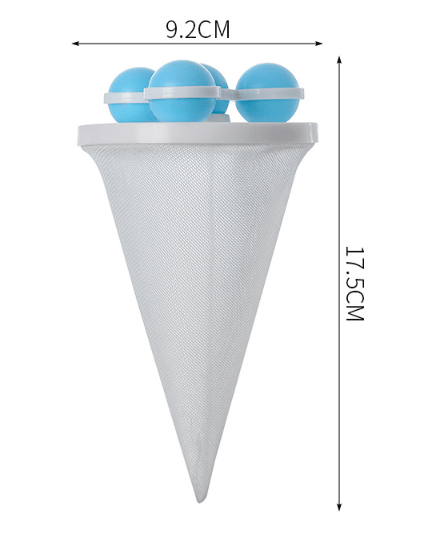 laundry detergent, clothes filter bag, washing machine hair filter ball