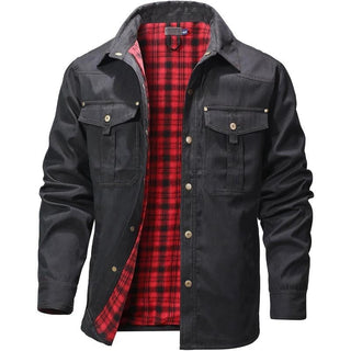 TimberRidge - Cozy Plaid Cold-Weather Jacket