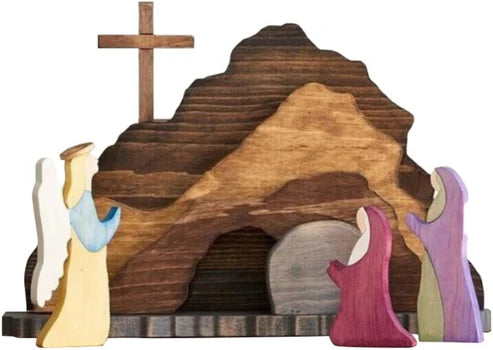 FaithTomb – Wooden Easter Resurrection Set