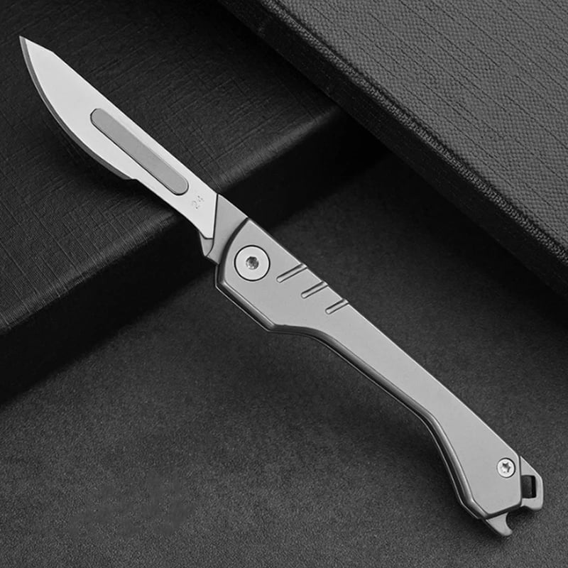 BladeSwift - Folding Scalpel Knife + 10 Replaceable Blades