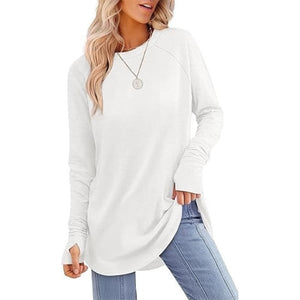 Elyria | Fall Fashion Sweatshirt | Layering Made Easy
